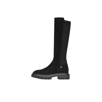Stuart Weitzman/SW Ultra Lug City Knee high Boots 4cm Women's Black