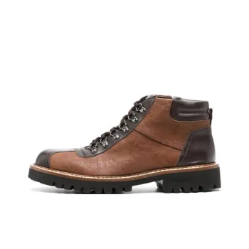 Pollini Ankle Boots Men Tan