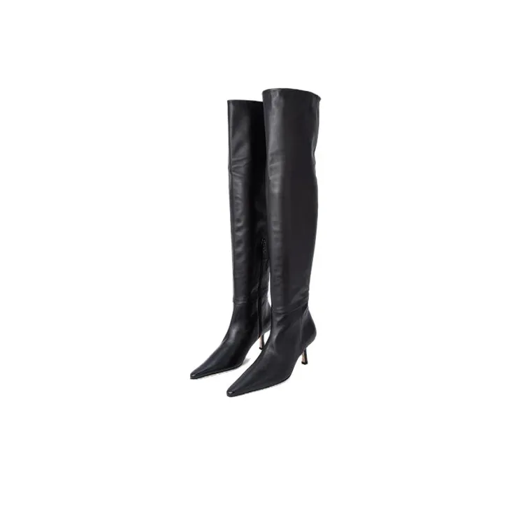 By Far Meghan Over-the-knee Boots 7.5cm Women's Black-2