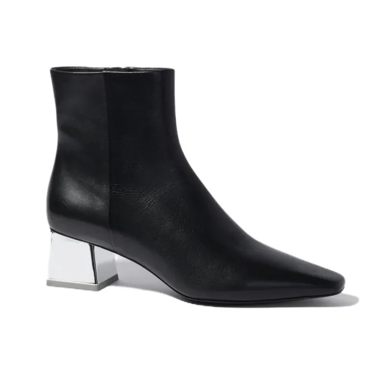 Simkhai Ryder Leather Ankle Boots-1