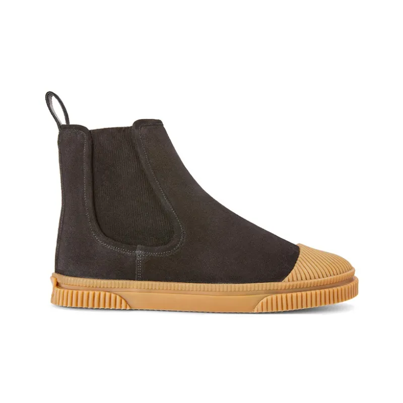 LOEWE Ankle Length Chelsea Boots Men's Black-1