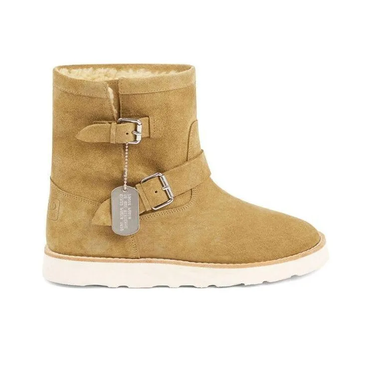 KENZO Takumi Takada Ankle Boots Men's Brown-1