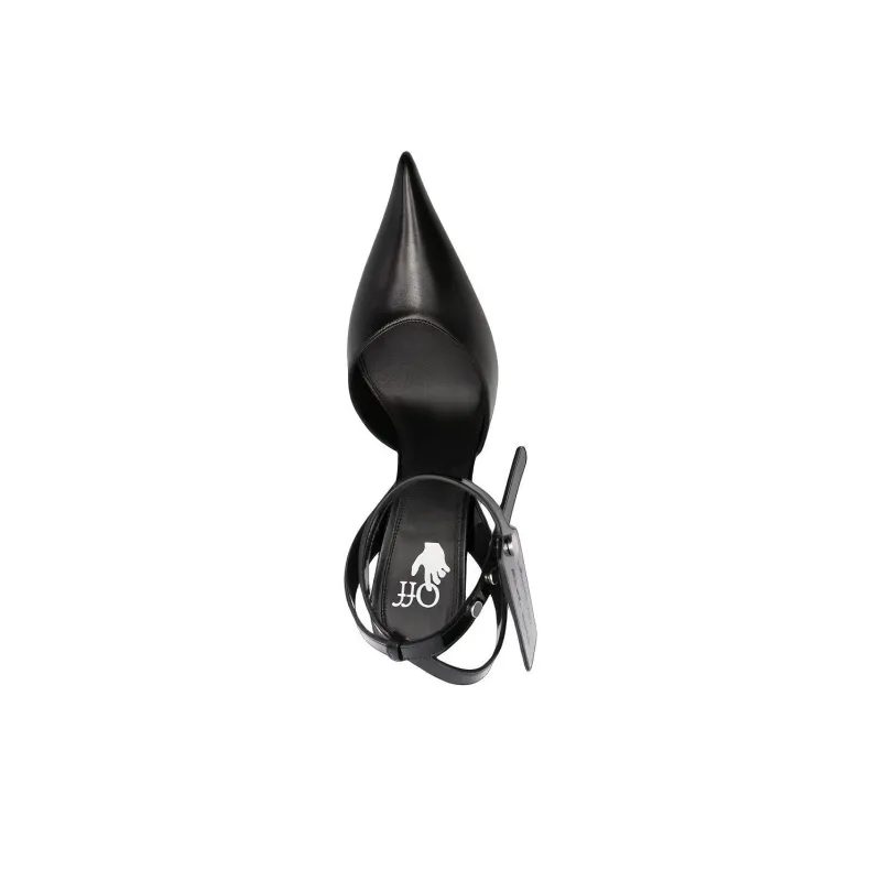 OFF WHITE Varnish 95mm Pumps-3