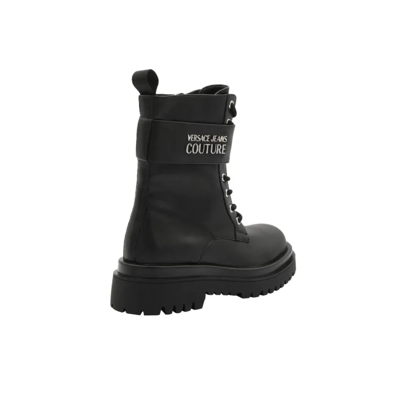 VERSACE JEANS Couture Logo-plaque Lace-up Boots-3