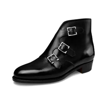 JOHN LOBB Ankle Boots 2.5cm Women's Black