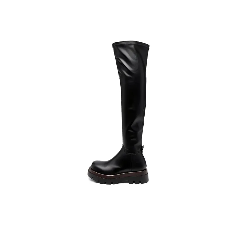 PINKO Leather Knee high Boots Women's-0
