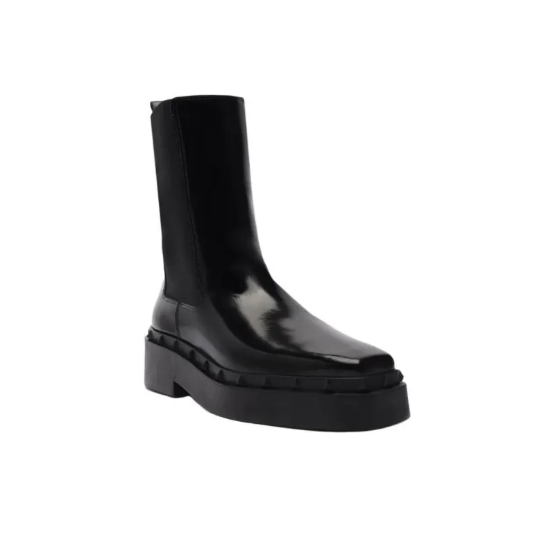 Schutz Short Chelsea Boots 4.8cm Women's Black-2