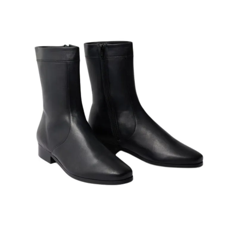 SOEUR Ecaille Ankle Boots Women's Black-3