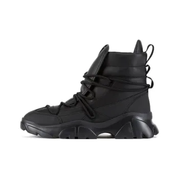 Ea7 EMPORIO ARMANI Chunky Leather Lace-up Boots