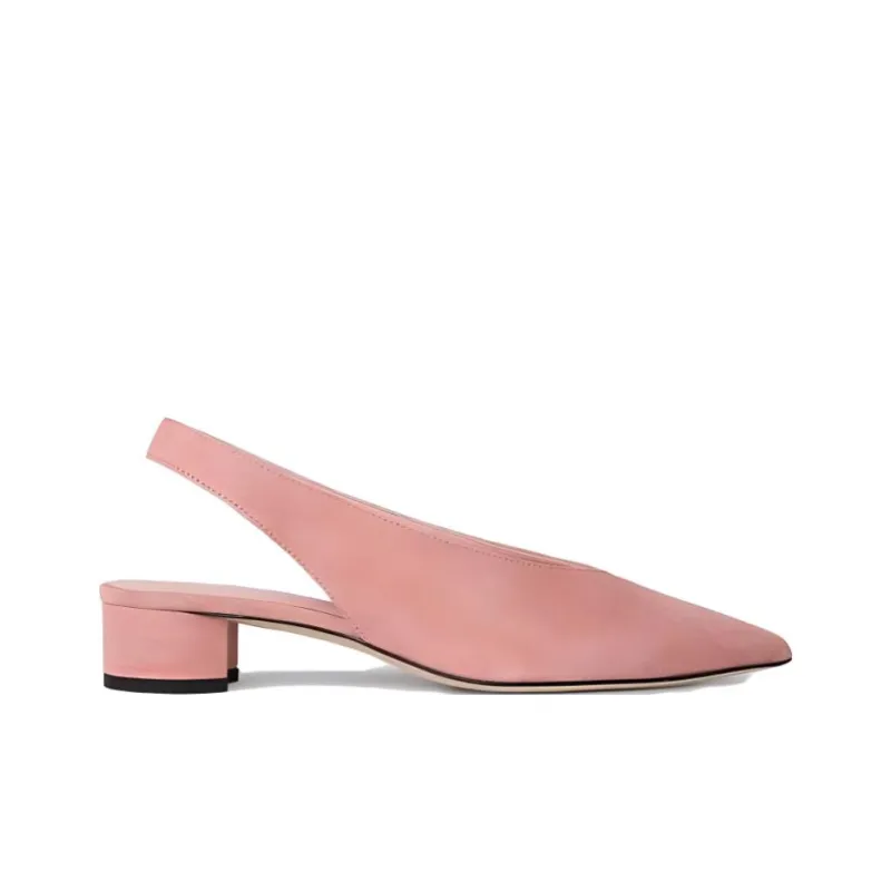 Paul Smith Enid Chunky Heel High Heels Women's Pink-1