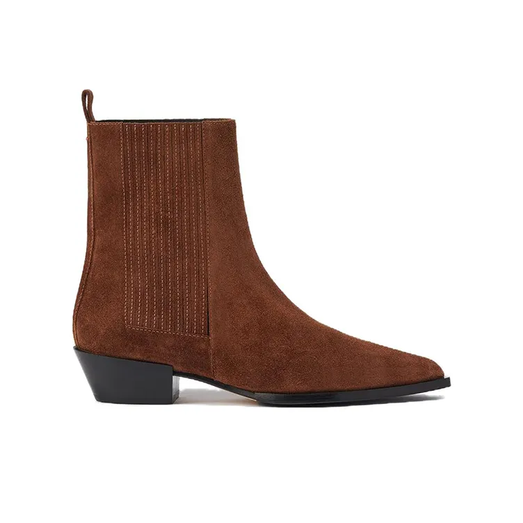 Aeyde Belinda Ankle Boots Women's Brown-1