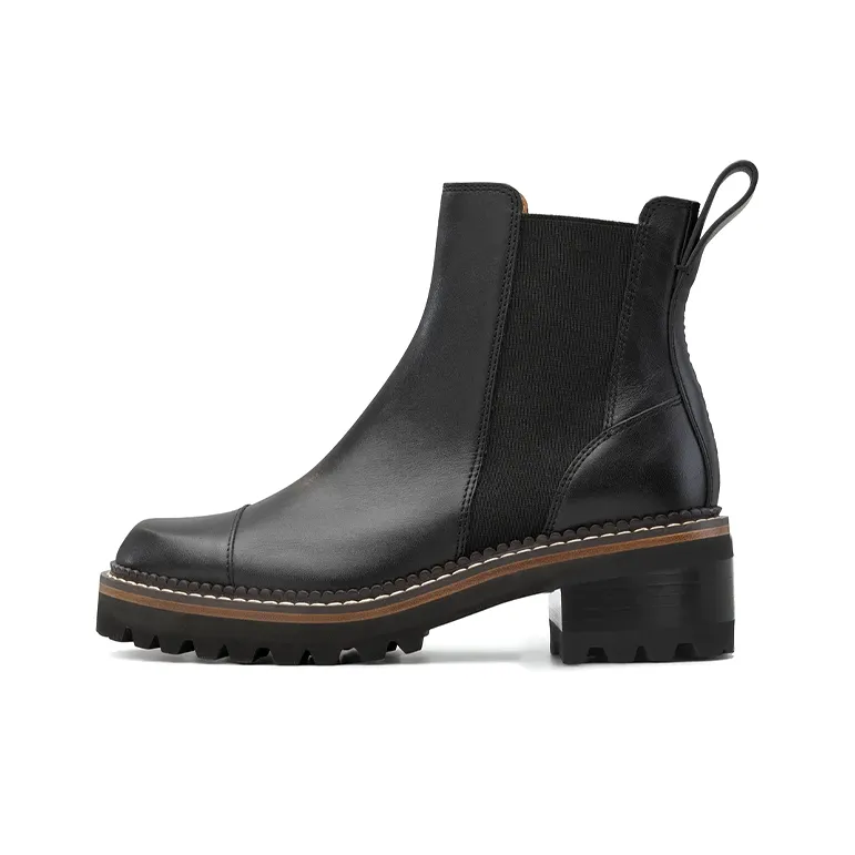 See By Chloe Mallory Short Chelsea Boots Women's Black-0