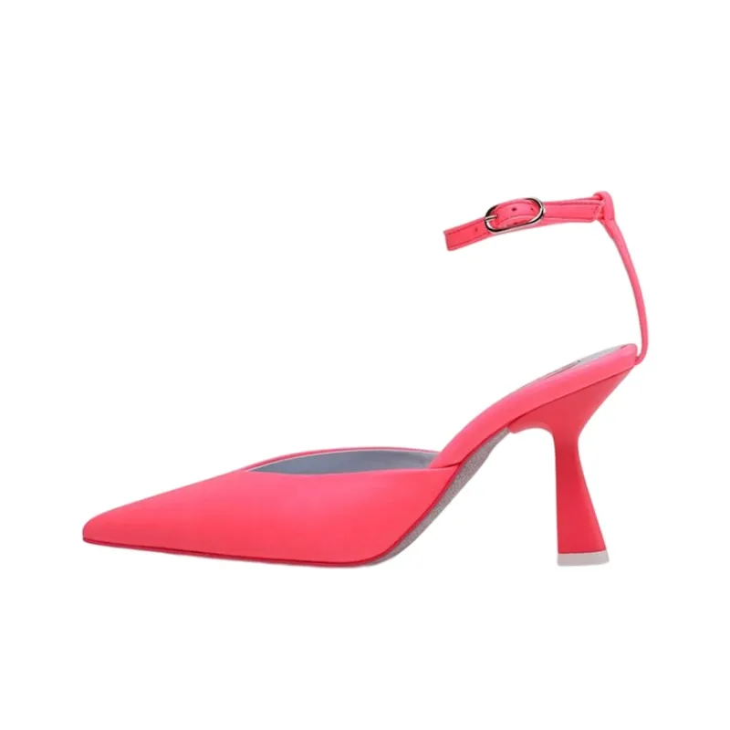 CHIARA FERRAGNI Spool Heel High Heels 8cm Women's Pink-0