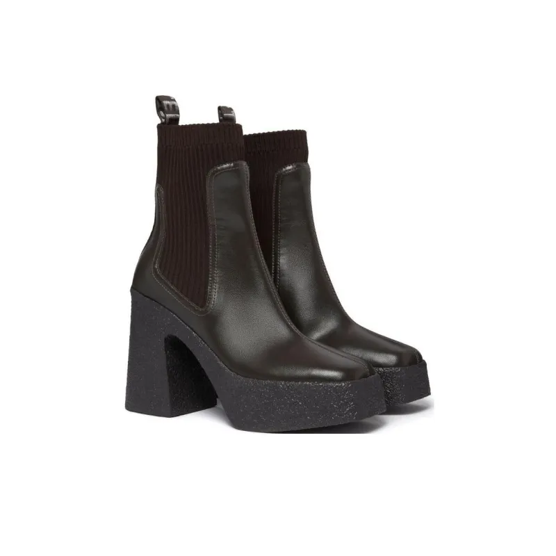 Stella McCartney Skyla Ankle Boots 11.5cm Women's Black-2