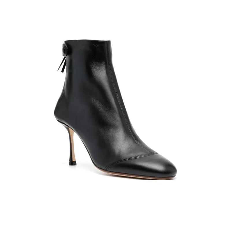 FRANCESCO RUSSO Ankle Boots 8cm Women's Black-2
