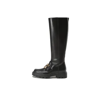 TOD'S Knee high Boots Women's Black
