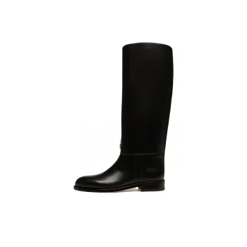 BALLY Hollie Logo-plaque Leather Boots