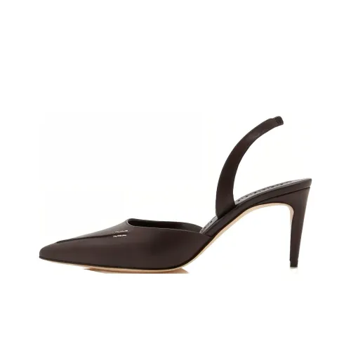 MANOLO BLAHNIK Homerasli Slim Heel High Heels 7cm Women's Brown