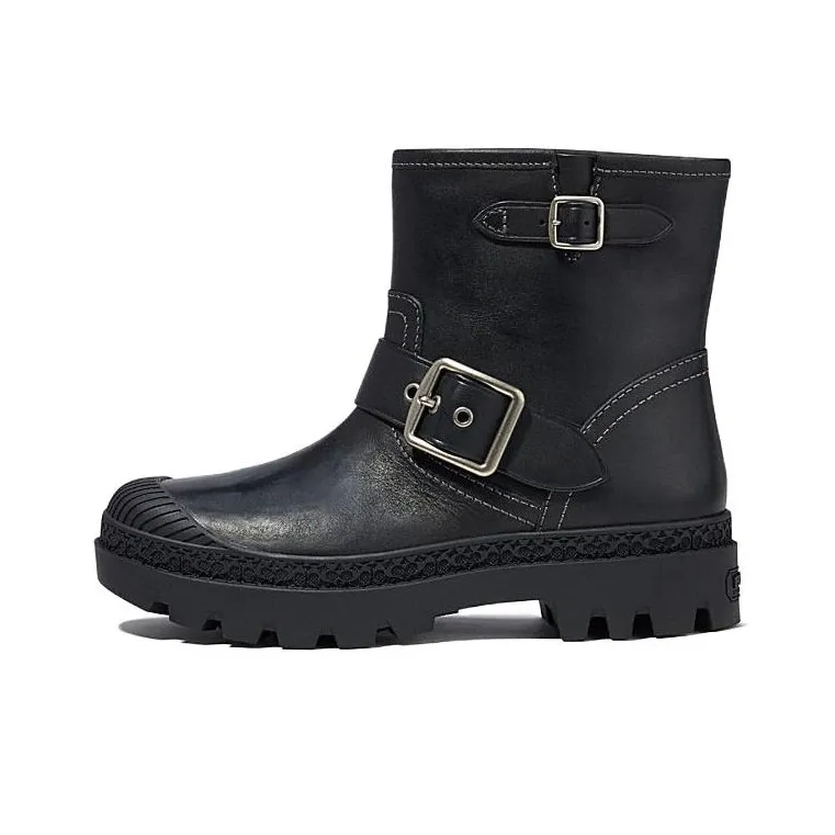 COACH Trooper Ankle Boots Women's Black-0