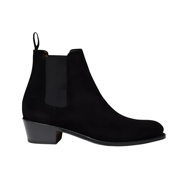 GRENSON Marco Short Chelsea Boots Men's Black-1