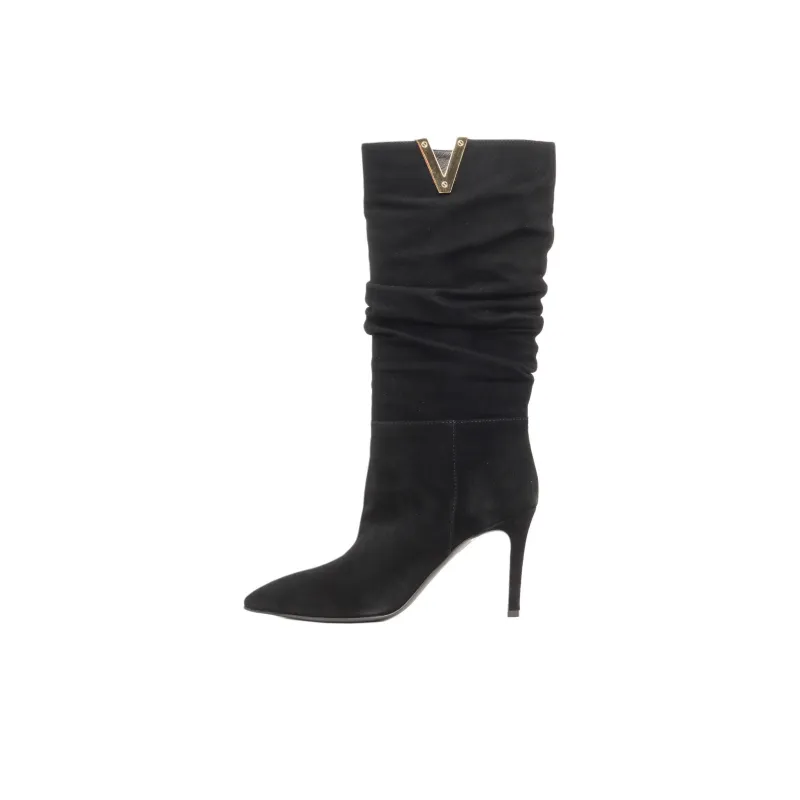 Via Roma 15 Knee high Boots Women's Black-0