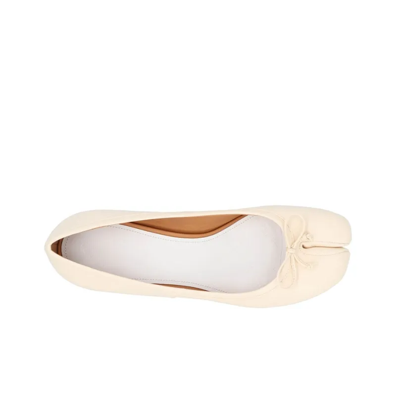 Maison Margiela Tabi Chunky Heel High Heels Women's Beige-2