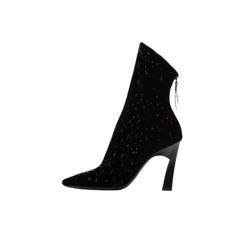 EMPORIO ARMANI Ankle Boots Women's Black