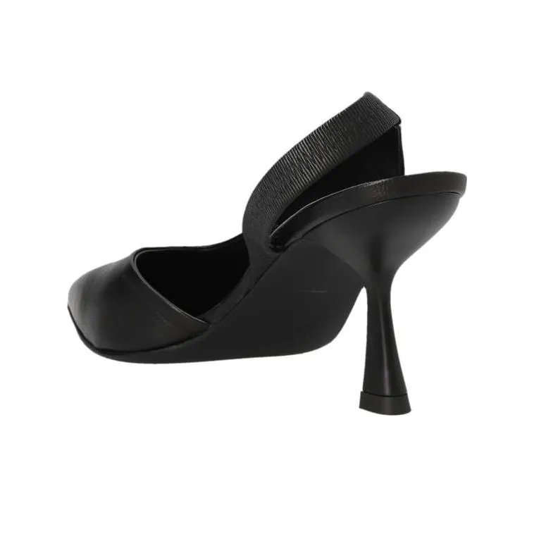 PINKO Slim Heel High Heels 7cm Women's Black-3