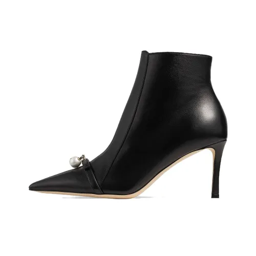 Jimmy Choo Felicitie Ankle Boots 7.5cm Women's Black