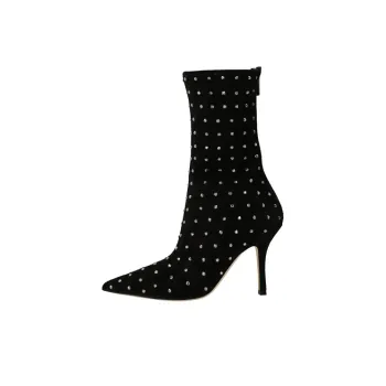 Paris Texas Embellished Pointed Toe Boots Women's