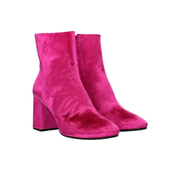 Balenciaga Ankle Boots Women's Low-Top Pink-1