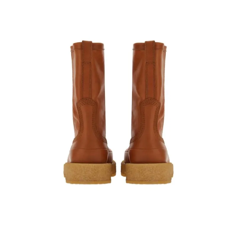 FERRAGAMO Ankle Boots Men's Brown-4