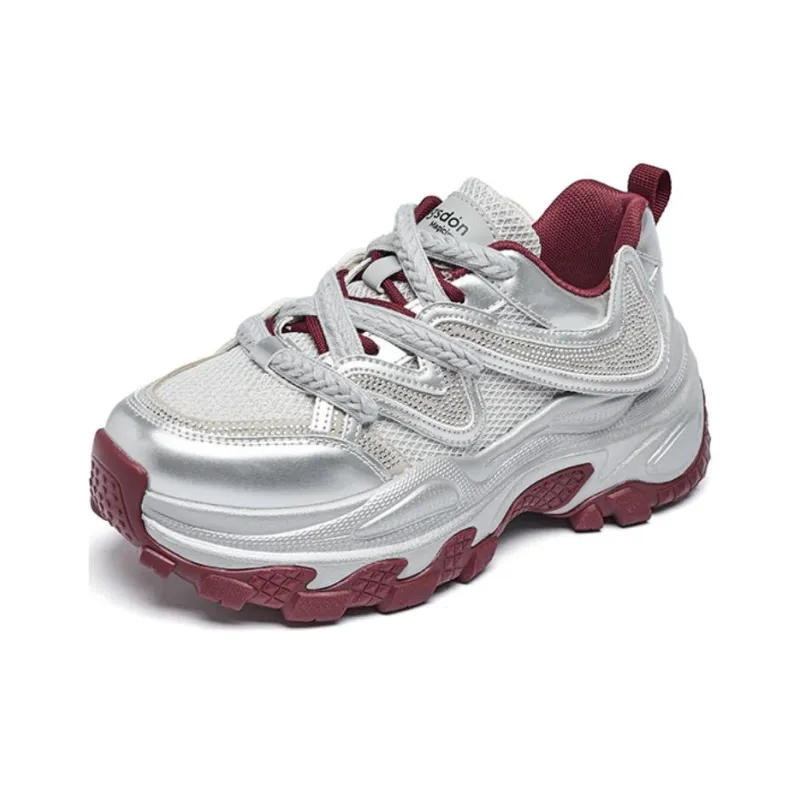 AGSDON Low-Top Chunky Sneakers Women's-13