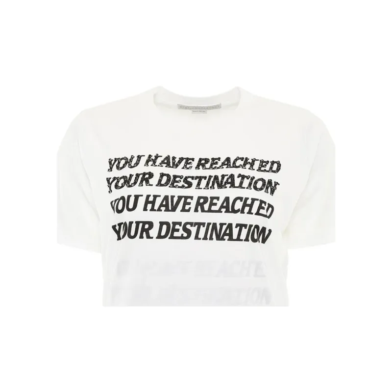 Stella McCartney T Shirts Women's White-4
