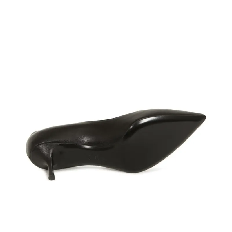 Casadei Slim Heel High Heels 6cm Women's Black-4