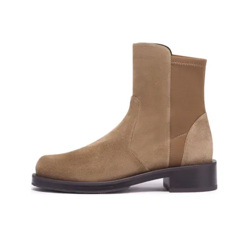 Stuart Weitzman/SW Ankle Boots 4cm Women's Brown