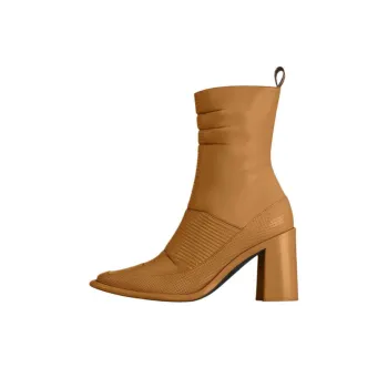 LOUIS VUITTON Berlin Ankle Boots 8cm Women's Umber