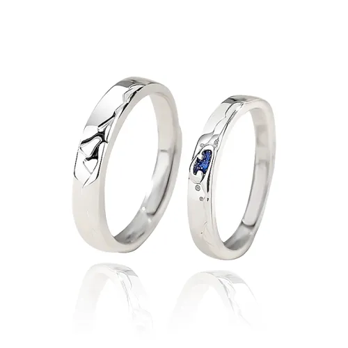Chongqing Gold Store 999 Fine Silver Rings Unisex