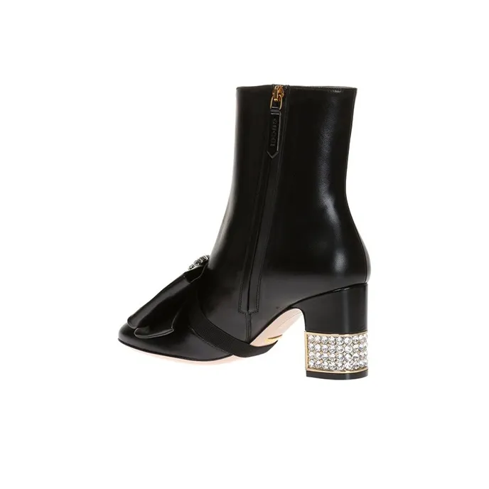 GUCCI Ankle Boots Women's Black-3