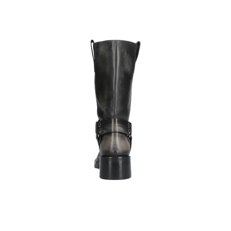 STRATEGIA Ankle Boots 5cm Women's Black-6