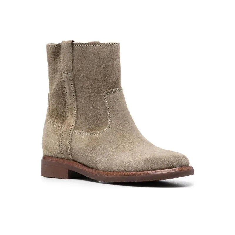 ISABEL MARANT Susee Suede Ankle Boots-2