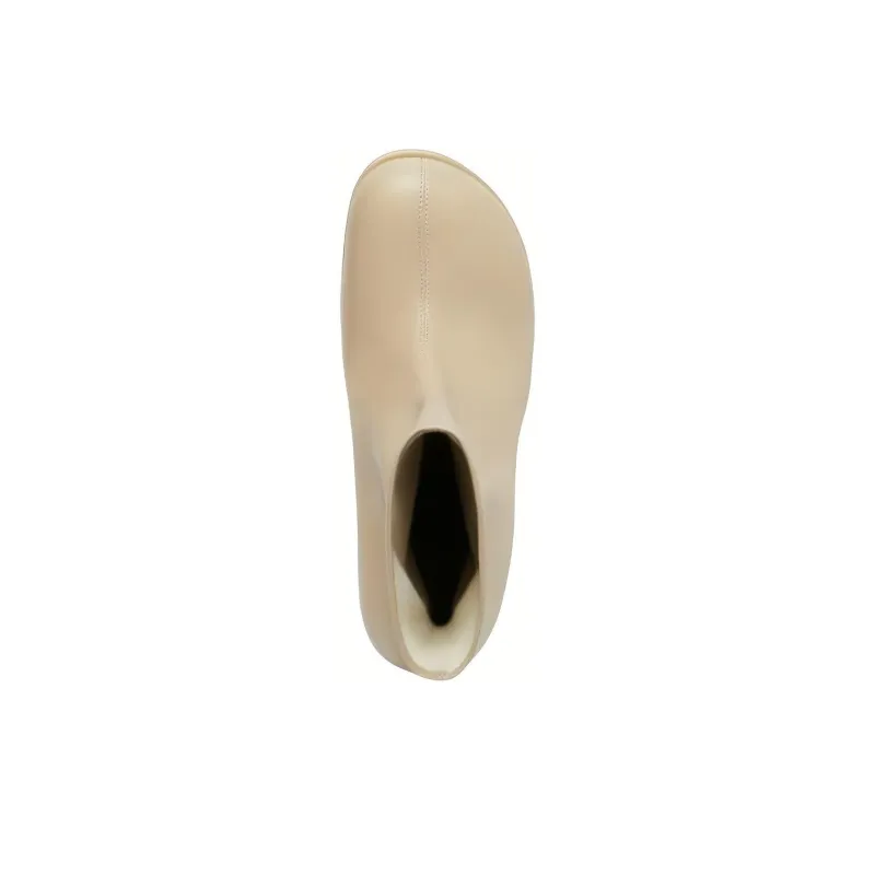 Balenciaga Mallorca Ankle Boots Women's Light Beige-3
