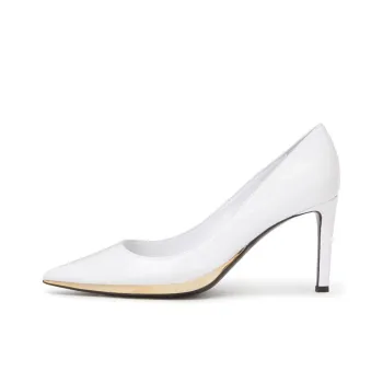 Giuseppe Zanotti Pointed Contrast trim Pumps