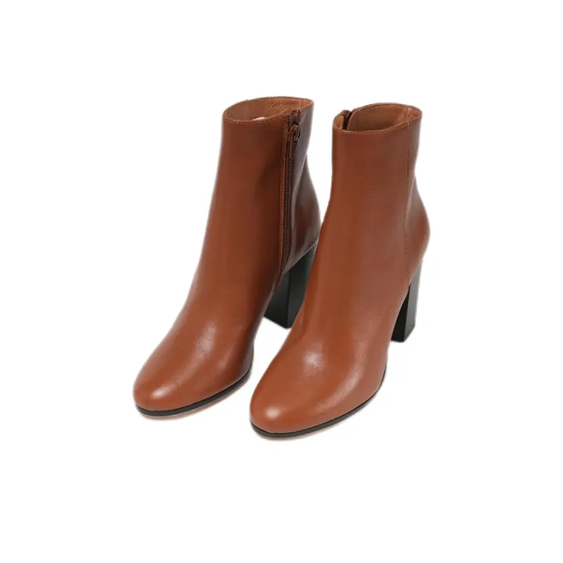 Maje Ankle Boots Women's Dark Brown-3