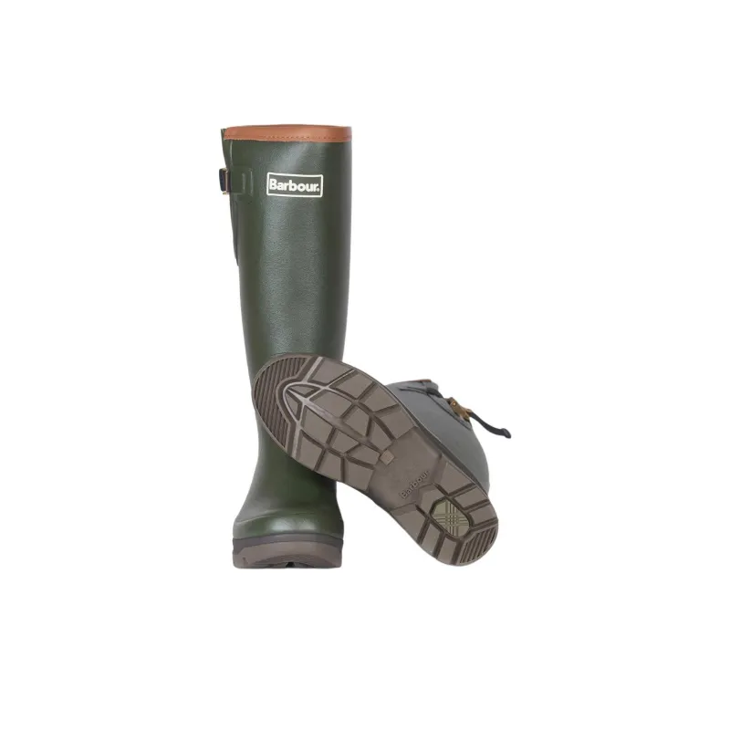 BARBOUR Tempest Rain Boots Women's Green-6