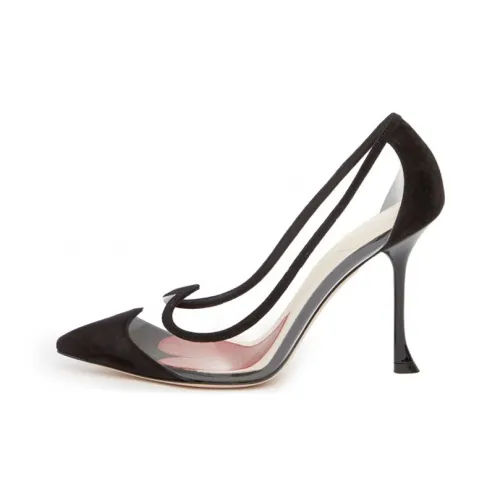 Roger Vivier Slim Heel High Heels Women's Black