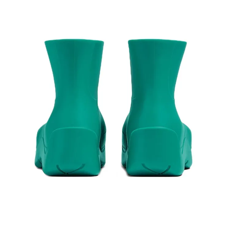 Bottega Veneta Puddle Ankle Boot Acid Turquoise Women's-3