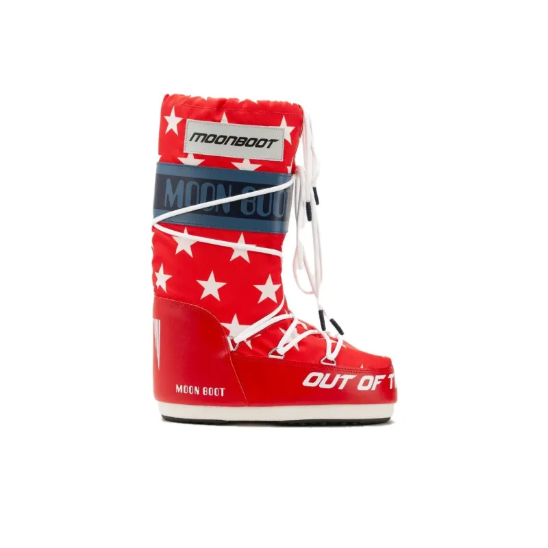 Moon Boot Icon Retrobiker Lace Up Snow Boots-1