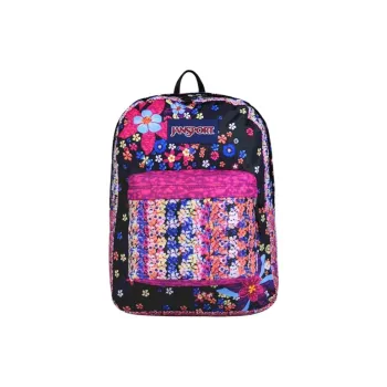 JanSport Fabric Backpack Unisex Floral Tapestry