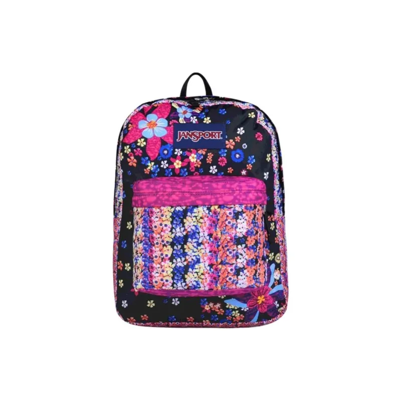 JanSport Fabric Backpack Unisex Floral Tapestry-0